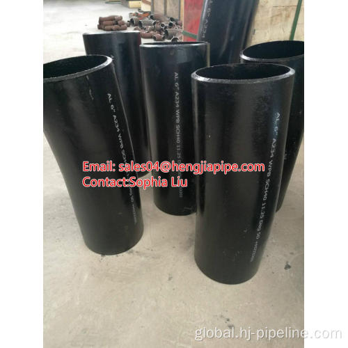 CS Pipe Bend with Tangent Length ASME B16.49 ASTM A234 WPB pipe bend Manufactory